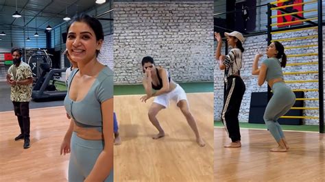 tamil actress sexy video|Sizzling hot video of Samantha rehearsing for Oo Solriya Mama